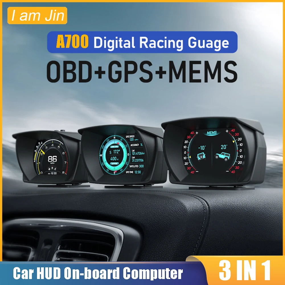 Pc Security Lock - A700 Car HUD Computer di bordo