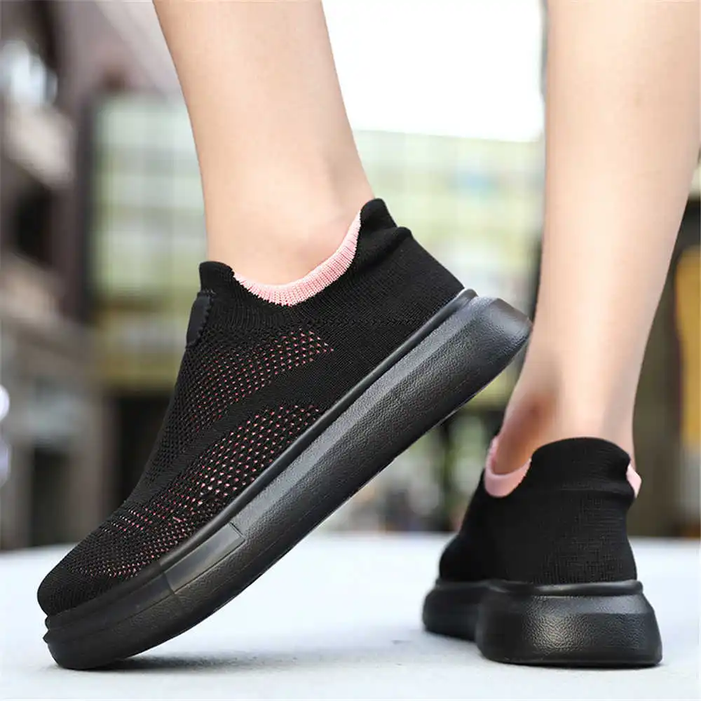Home Office Tech Uk - Calze con plateau scarpe marroni per