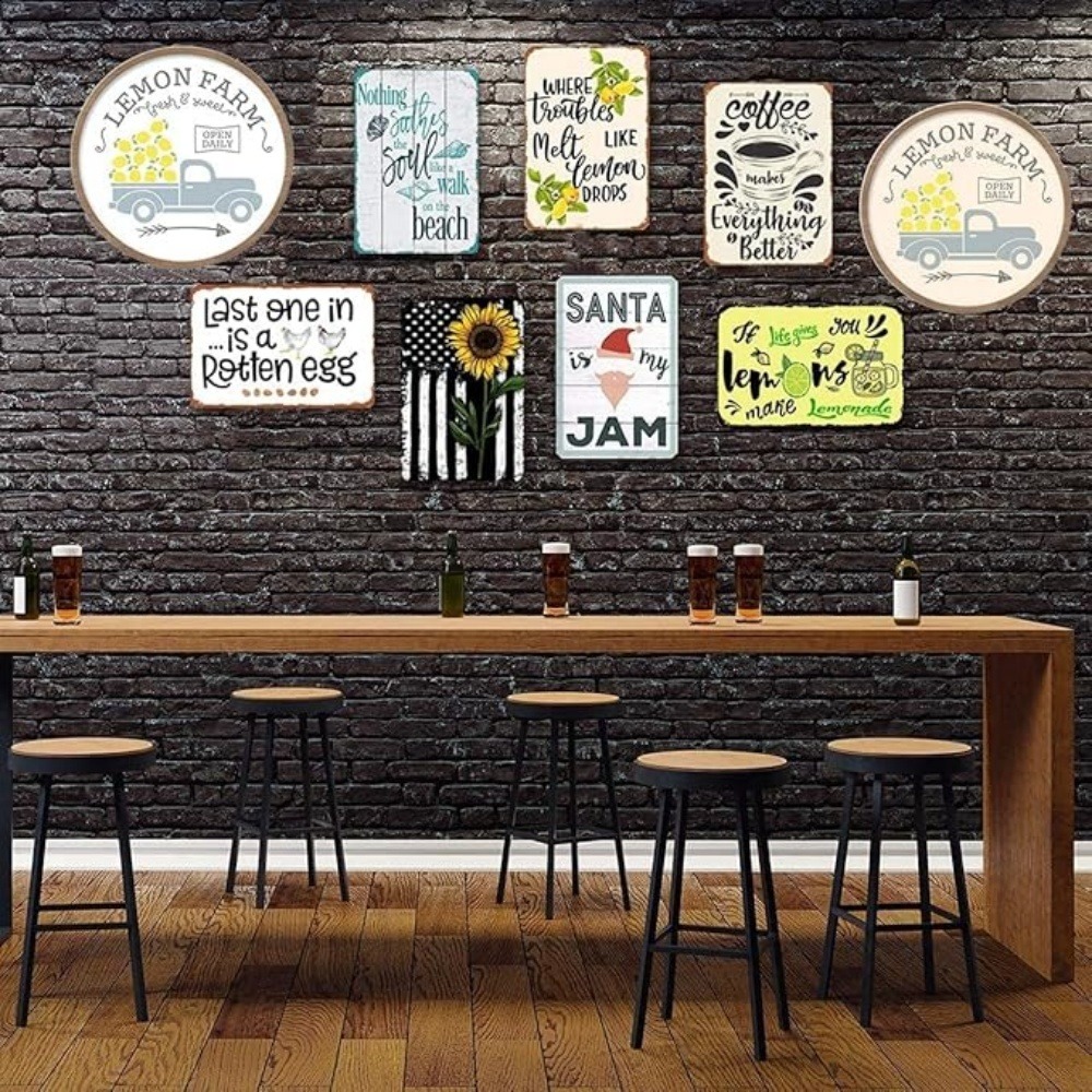 CIFBUY Targa Decorativa Indust - Tech Office Wall recensione e prezzo