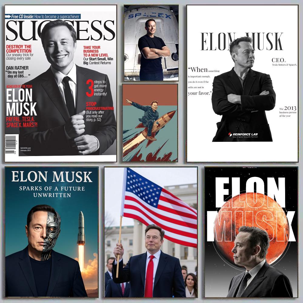 Elon Musk, il Padre della Doge - Tech Office Wall recensione e prezzo